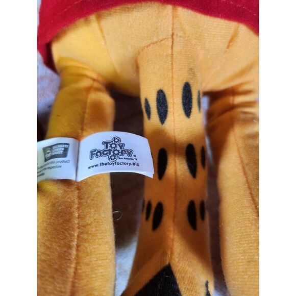 13" Garfield The Cat in A Georgia Bulldogs Shirt Collegiate Licensed Toy Factory - Picture 6 of 6